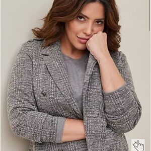 Torrid Cropped Military Jacket